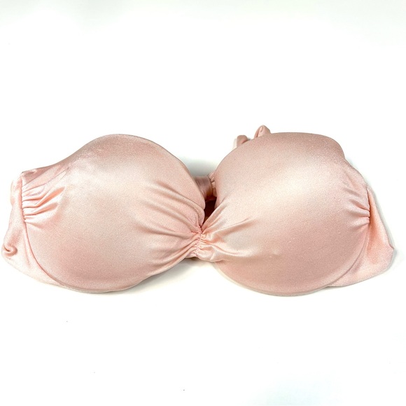 Haut De Bikini Victoria's Secret The Beach - Taille 32B, Couleur Pêche, Sans Bretelles
